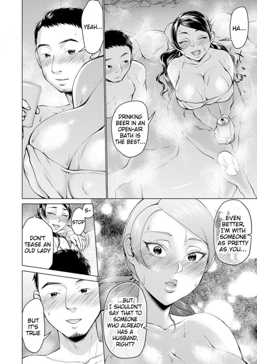 Hentai Manga Comic-I Became A Whore On Our Company Outing-Read-6